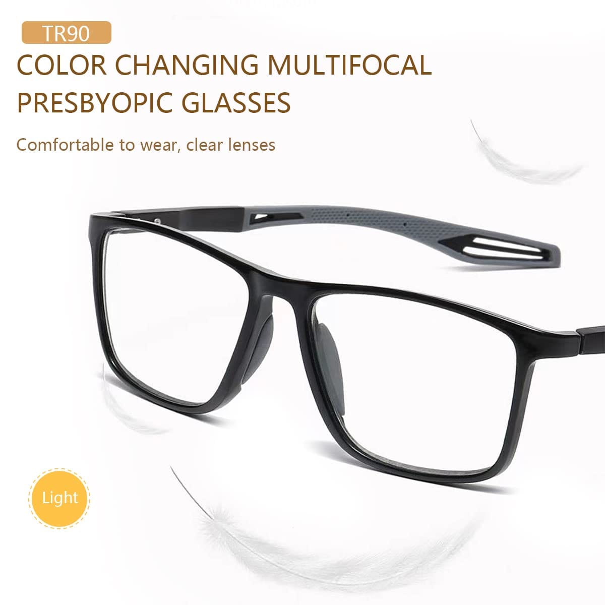 Progressive Blue Light Protection Sunglasses Smart Photochromic