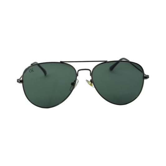 UKOPTICA Classic Black Aviator Sunglasses 100% UV Protected