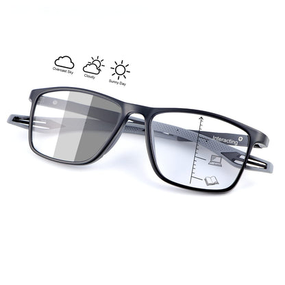 Progressive Blue Light Protection Sunglasses Smart Photochromic